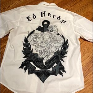 Ed Hardy men’s shirt size L, like new